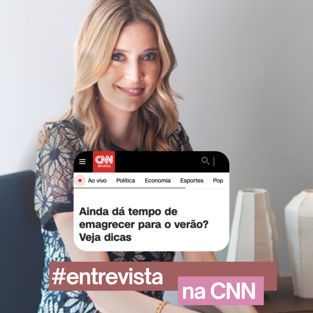 Nutricionista Amanda Figueiredo fala sobre emagrecimento para a CNN Brasil