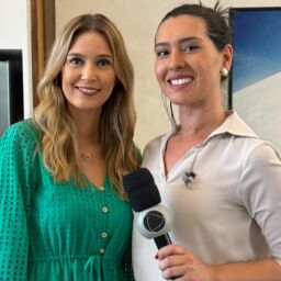 Nutricionista Amanda Figueiredo na TV Record