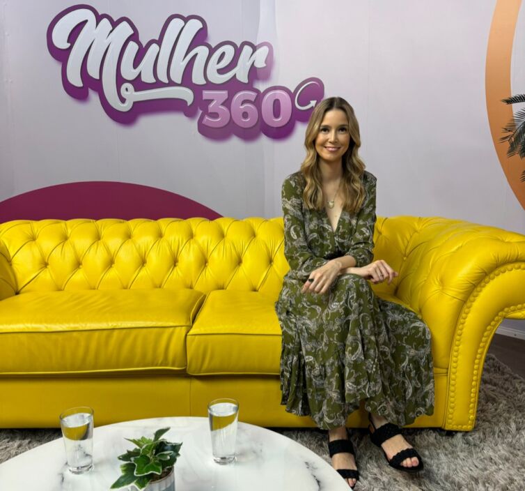 Nutricionista Amanda Figueiredo no Programa Mulher 360