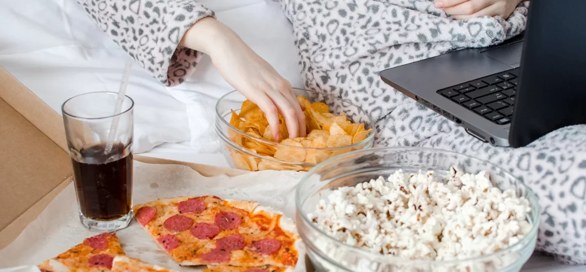 hábito de comer por ansiedade ou estresse