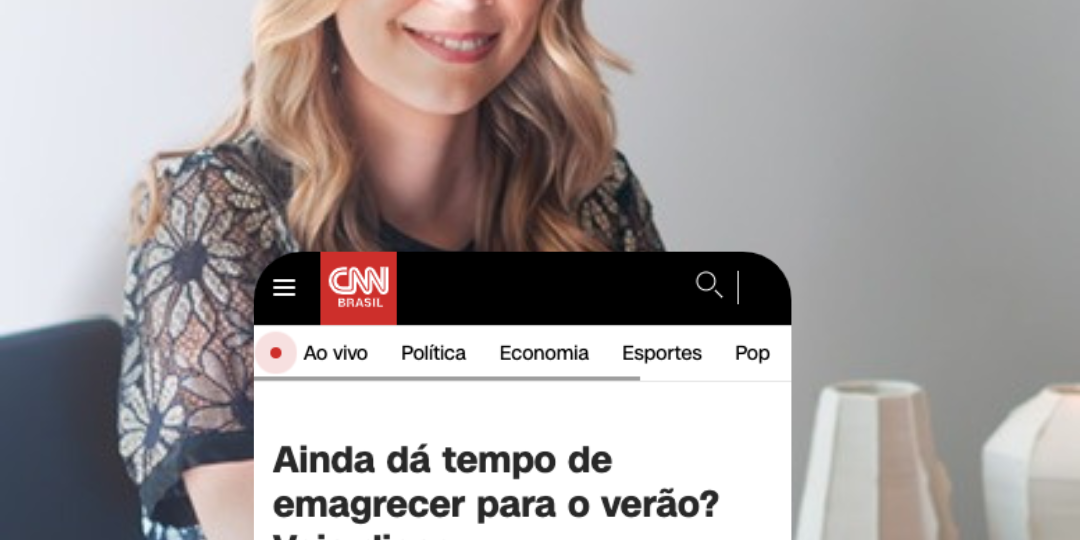 Nutricionista Amanda Figueiredo fala sobre emagrecimento para a CNN Brasil