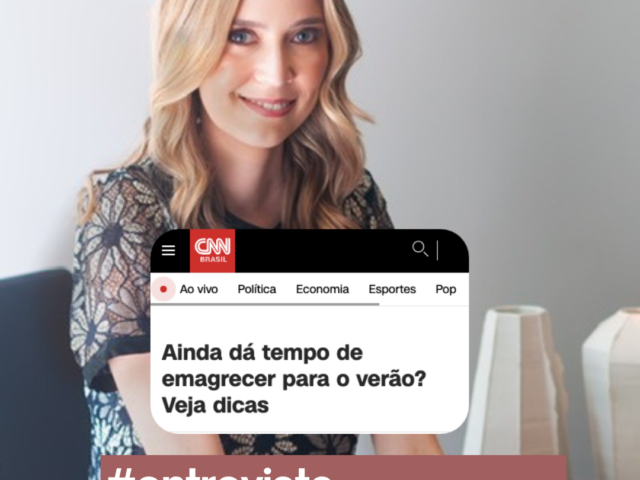 Nutricionista Amanda Figueiredo fala sobre emagrecimento para a CNN Brasil